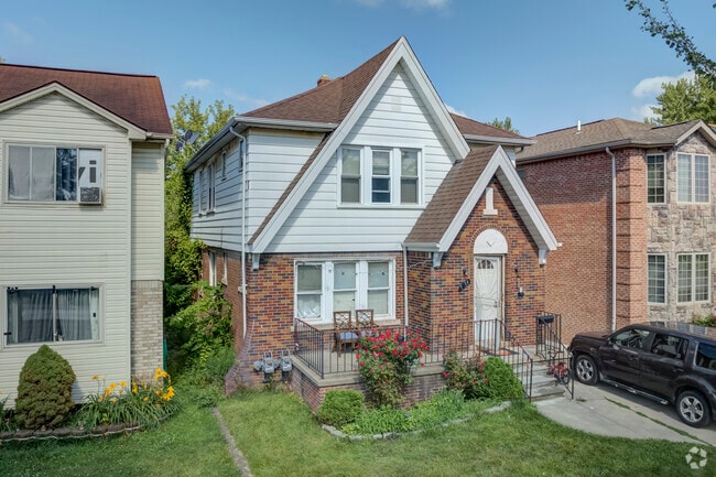 A Tudor home sits on an Oakman Grove street.