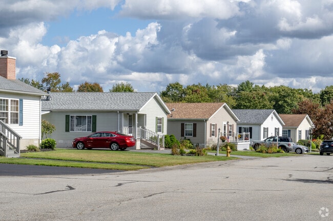 A gated community in the Eagleville neighborhood has regularized homes with unique flair.