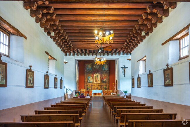 The Santuario was built between1776 and 1795 for the growing 18th century Santa Fe neighborhood.
