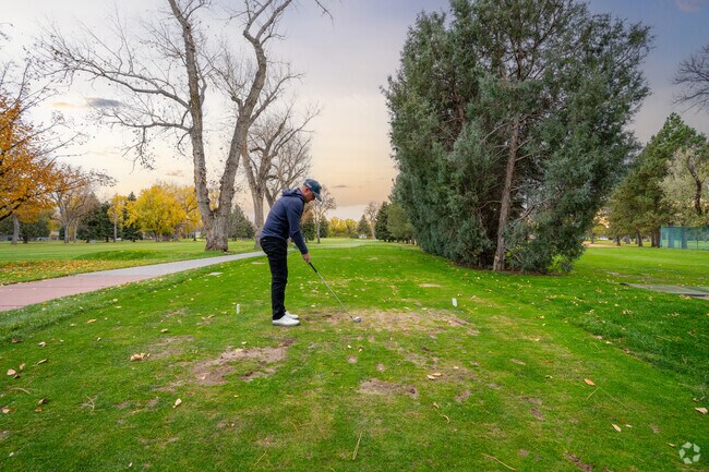 Tee off at the Hilands Golf Club in the Highlands neighborhood.