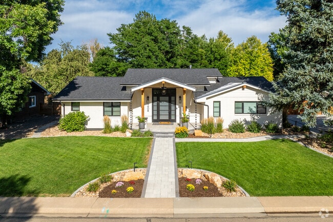 Many homes throughout Indian Hills have been renovated for a more modern look.