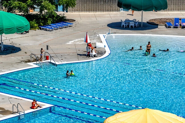 Cruise down the water slide at David F. Schulz Aquatic Center, near Rufus King.