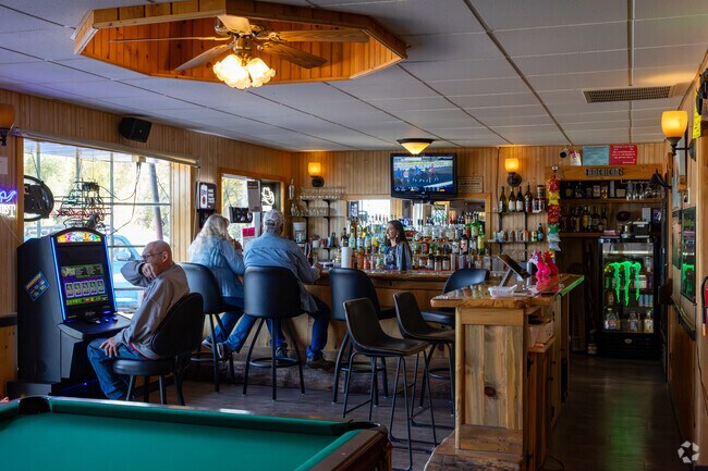 Augusta residents socialize with their families and friends at local restaurants and bars.