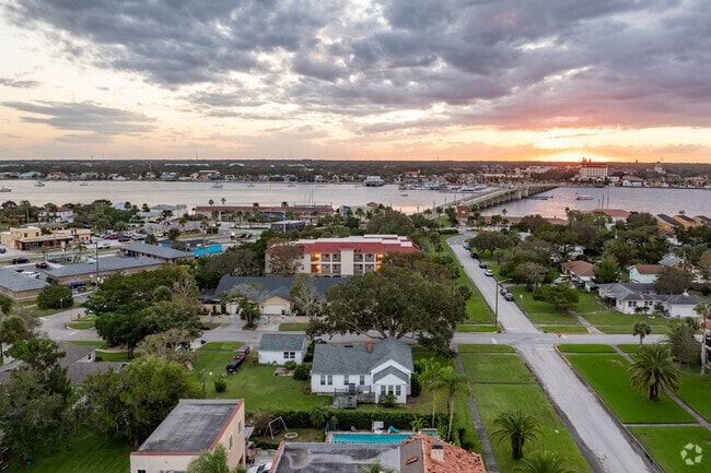 Historic Downtown is just a quick trip over the Bridge of Lions in Anastasia Island.