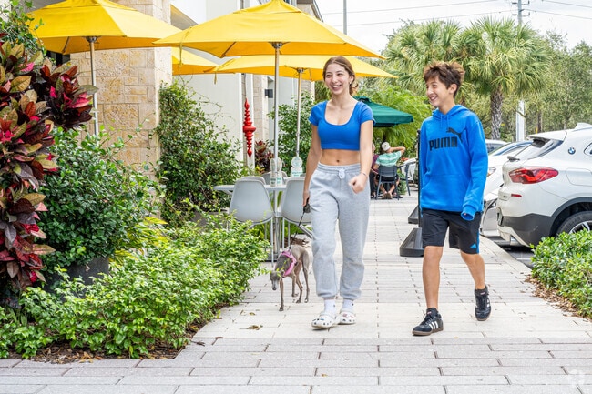 Tower Shops in Fern Crest Village provide diverse retail and dining options.