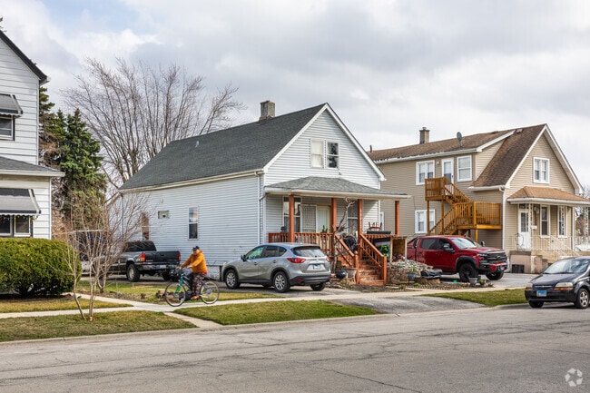 The sidewalks in Posen are well maintained and great for bikes and pedestrians.