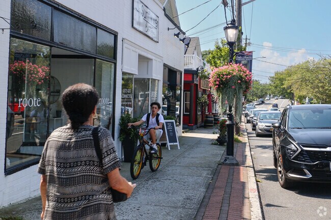Downtown Center Moriches is a great place to window shop or stroll.