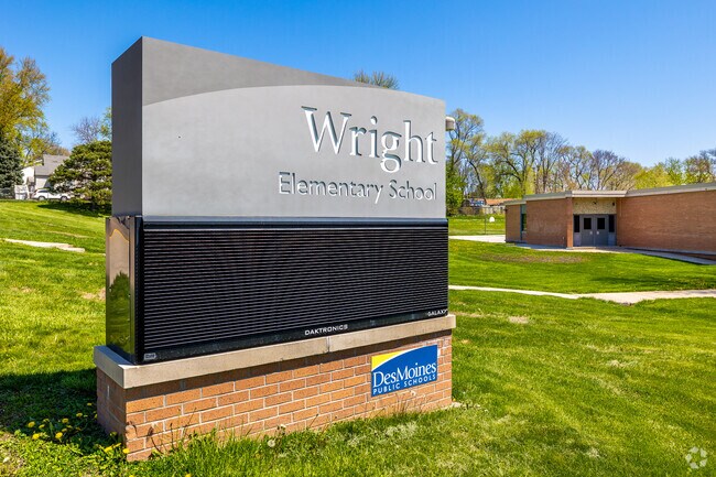 Students on the north side of Watrous South attend Wright Elementary School.