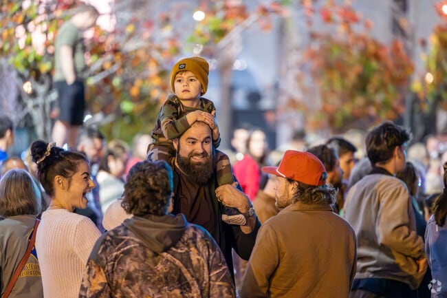 Spend quality time with loved ones at the Downtown Holiday Stroll.