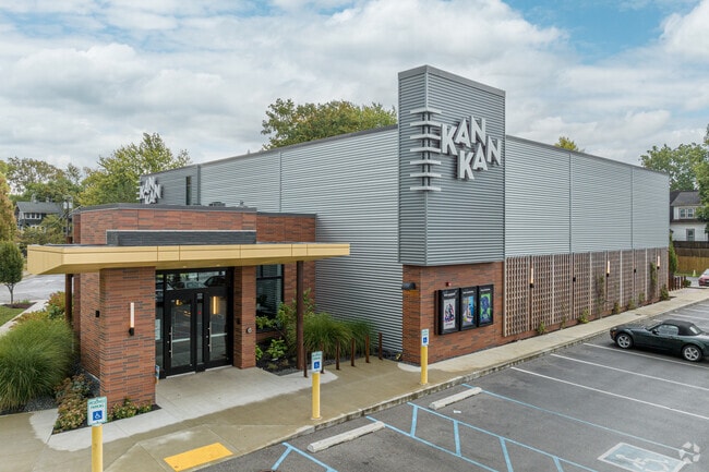 Kan-Kan Cinema and Brasserie is a dinner-and-a-movie venue in the Windsor Park neighborhood.