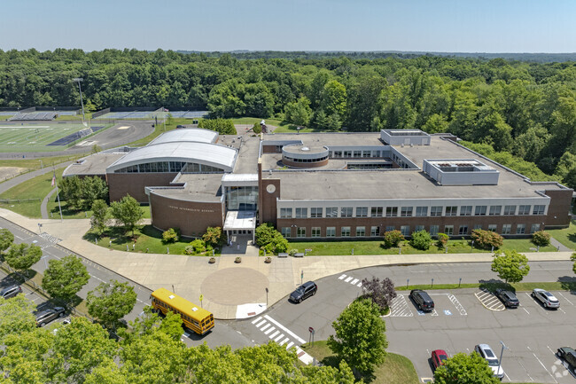 Weston Intermediate School is located at 95 School Road in Weston, CT.