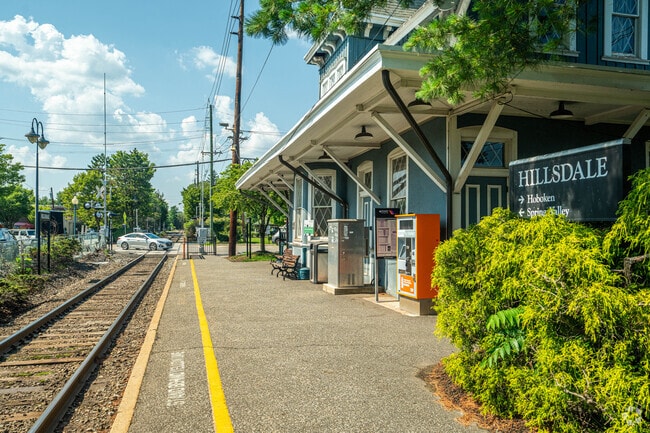 Take the train to Hoboken or Spring Valley from the Hillsdale Train Station.