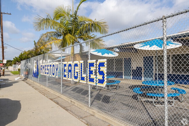 Asmestoy Elementary School, home of the Eagles serves Gardena students from PreK through the 5th