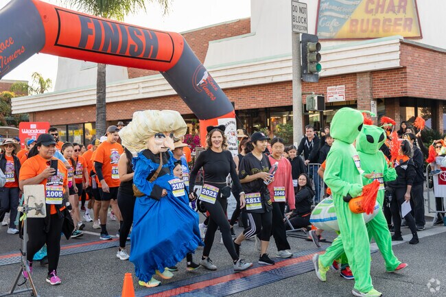Costumes are highly encouraged at the Annual Alhambra Pumpkin Run for festive fun.