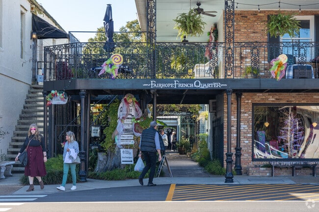 Fairhopers love their little nooks and hideaways, like the French Quarter.