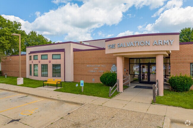 The Salvation Army community center serves those in need in Common Grounds.