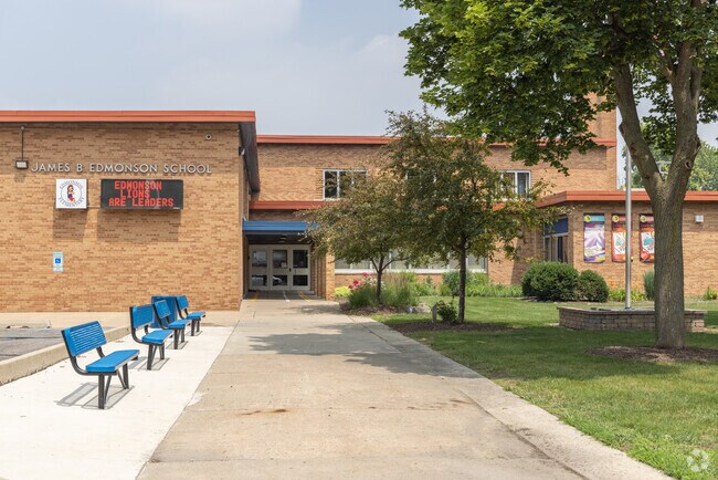Edmonson Elementary School serves students in the Madison Heights neighborhood.