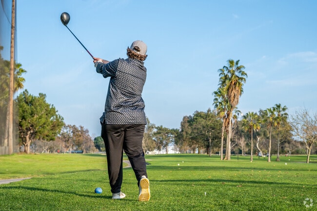 Fountain Valley has an amazing executive golf course available after sunset with lighting.