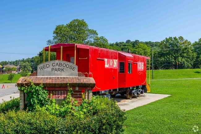 Red Caboose Park was built in 1996 in Bellevue, TN.