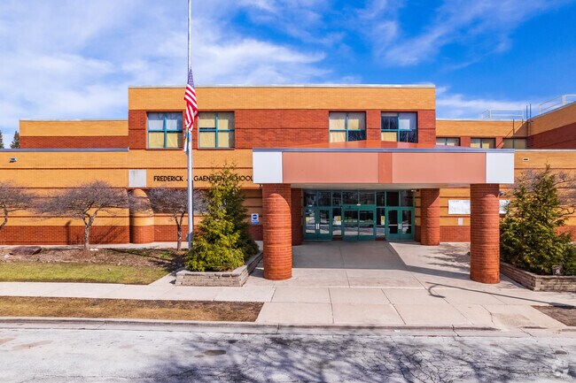 Riverwest Gaenslen Elementary Entryway is welcoming to all students.