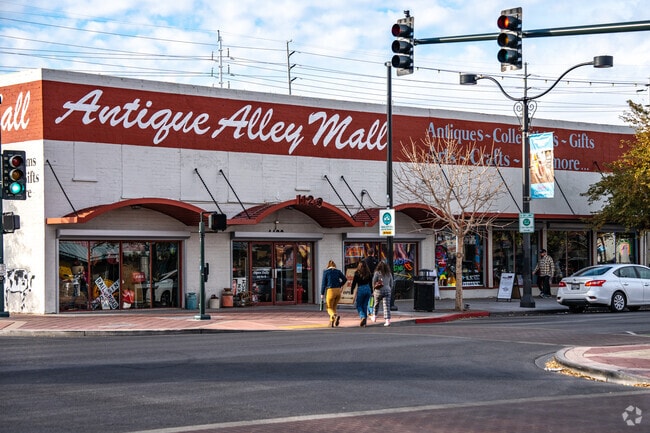 The Antique Alley Mall offers various collectibles from many vendors in Huntridge.