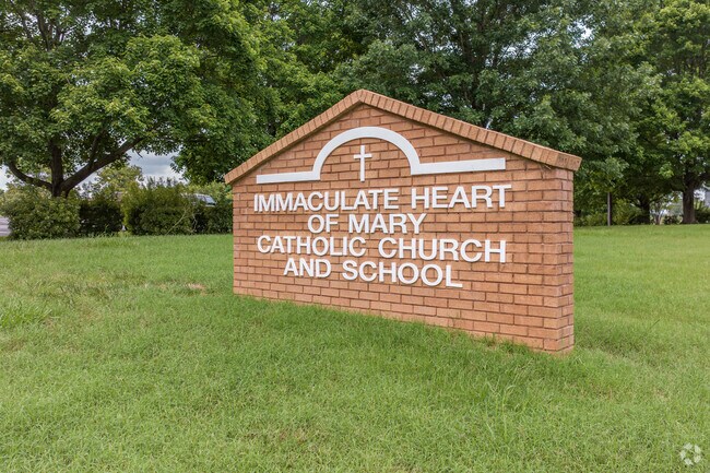 Immaculate Heart of Mary Catholic School is part of the church.