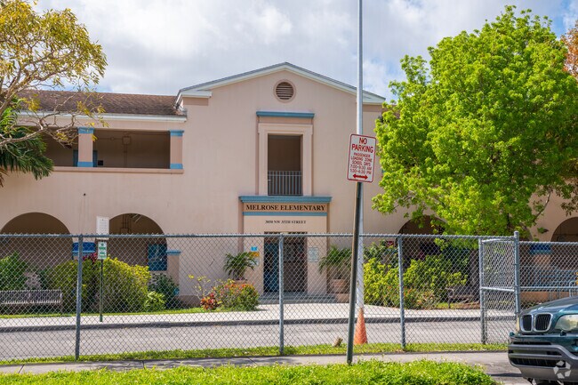 Melrose Elementary School serves students in Melrose Heights from preschool to fifth grade.