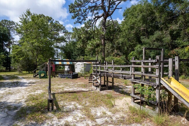 The playground at the Little Country School in Jacksonville, FL.