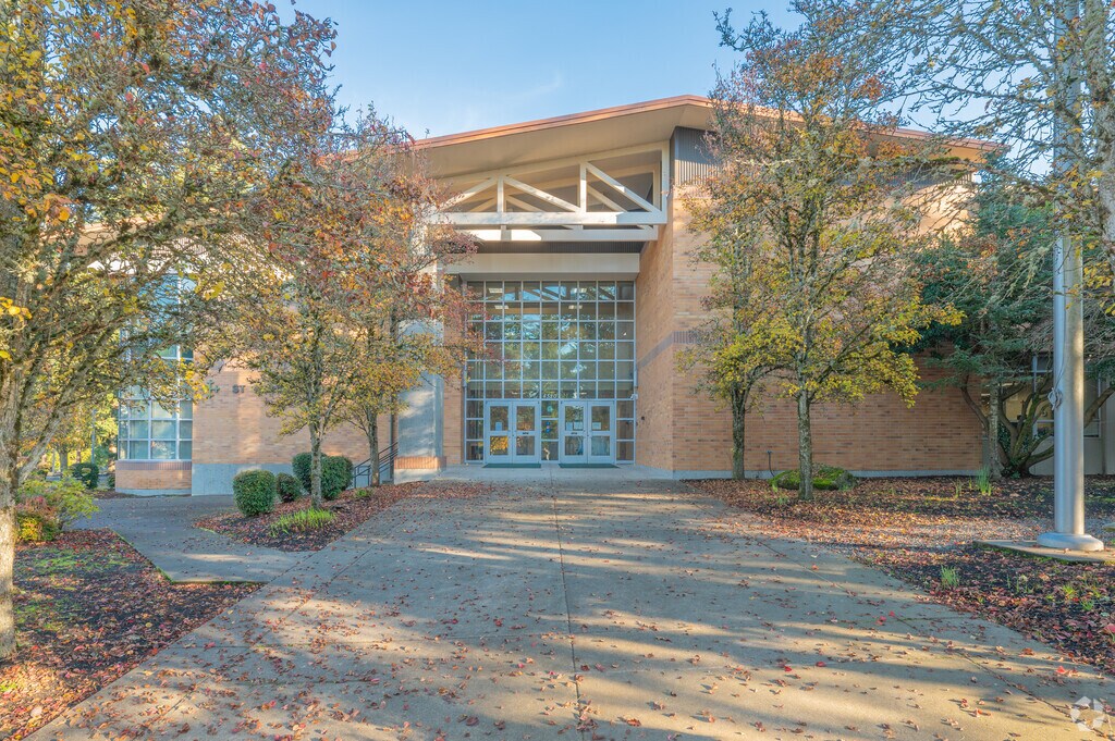 St. Monica School located in the Mercer Island neighborhood.