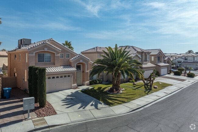 In Lone Mountain most houses and front lawns are well-kept and clean.