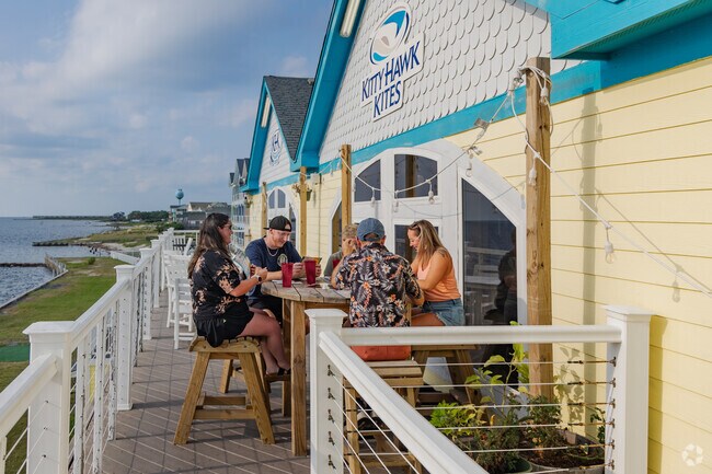 Good Winds Restaurant in Rodanthe is a popular place to eat fresh seafood and enjoy water views.