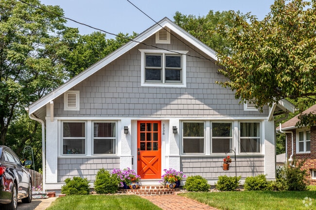 Pops of color give many Union Park homes unique style and curb appeal.