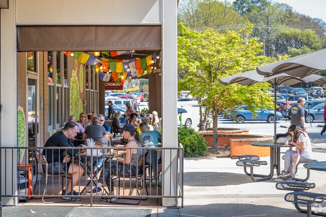 Ansley Mall is a local favorite among the residents of Morningside.