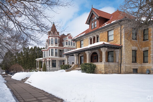 Residential homes in Summit Hill neighborhood.