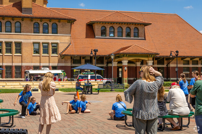 Artist in the Park is a recurring summer showcase for local artists and musicians.