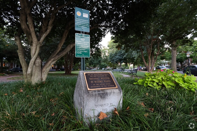 Meadow Park located in The Fan is on the National Register of Historic Places in Richmond, VA.
