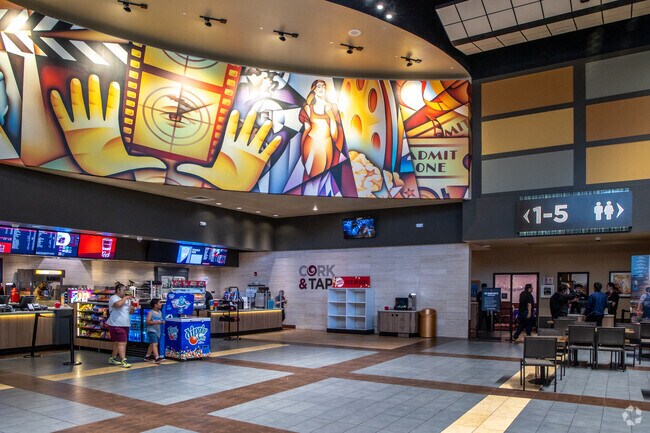 Southland Mall near Santa Clara  hosts Cinemark Century Movie Theater.