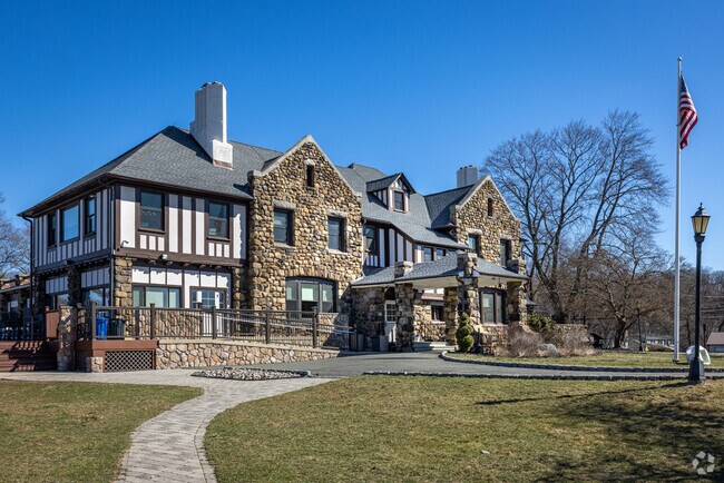 Freezing temperatures typically arrive in December and persist all winter, but the White Meadow Lake Clubhouse provides a place to spend time indoors.