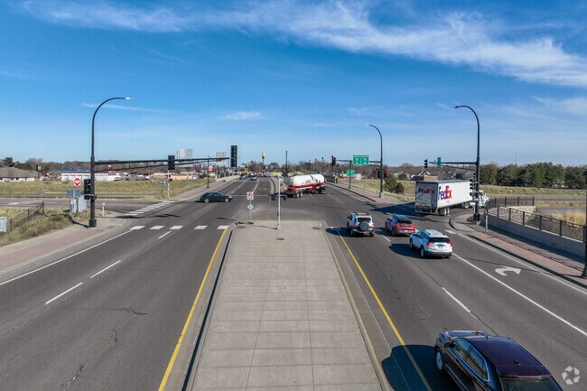 St. Croix Trail Rd. provides transportation for locals to drive, ride bikes & walk through N.B.