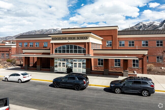 Nibley students from 8-12 grades go to school at Ridgeline High School.