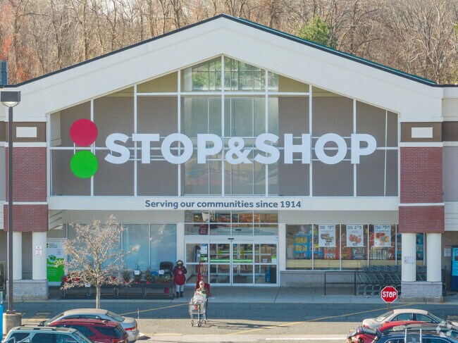 Head to Stop & Shop in Rocky Point commons, close to Sound Beach.