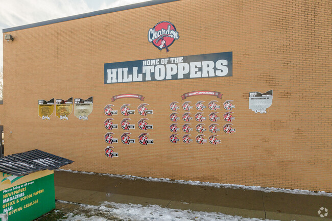 Chardon Middle School is home to the Hilltoppers.