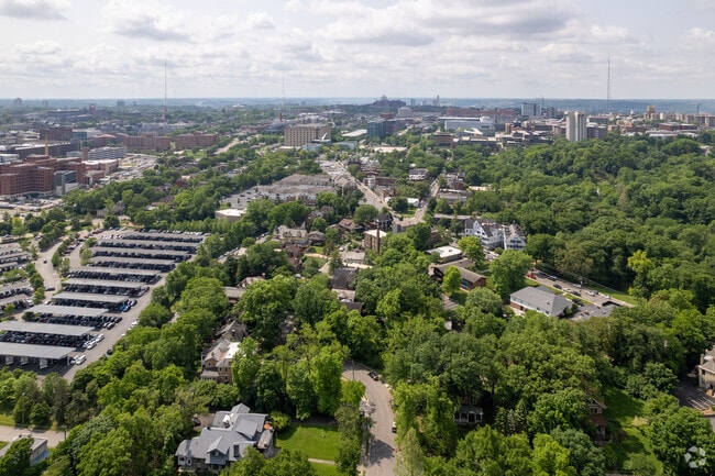 Clifton is a short drive from Downtown Cincinnati.