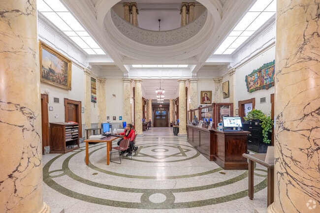 Hundreds of years of history are to be appreciated in the New Bedford Library near South End.