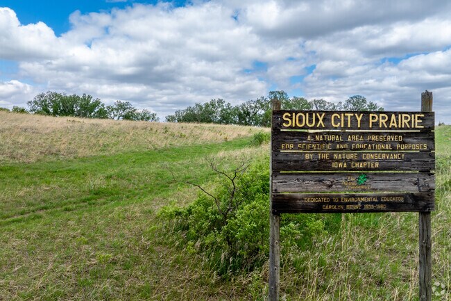 Souix City Prairie Preserves is a great way to experience the outdoors with a quick trip from town.