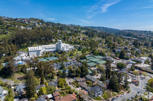 The Claremont District is a neighborhood straddling the city limits of Oakland and Berkeley.