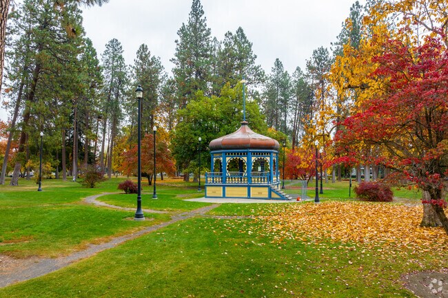 Coeur D'Alene park sits at the heart of the Brownes Addition neighborhood.
