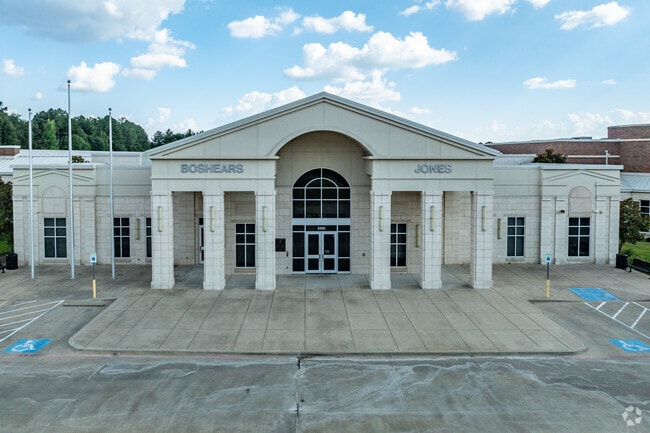 The motto at Jones Elementary is Dream, Believe, Achieve, Inspire.
