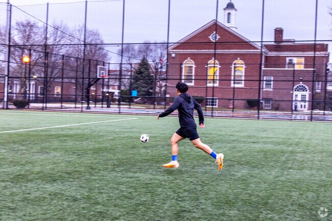 Harrison Soccer Court is perfect for friendly match.