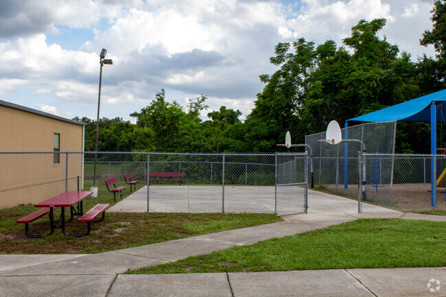 Catch a game of basketball at The Conrad Academy.
